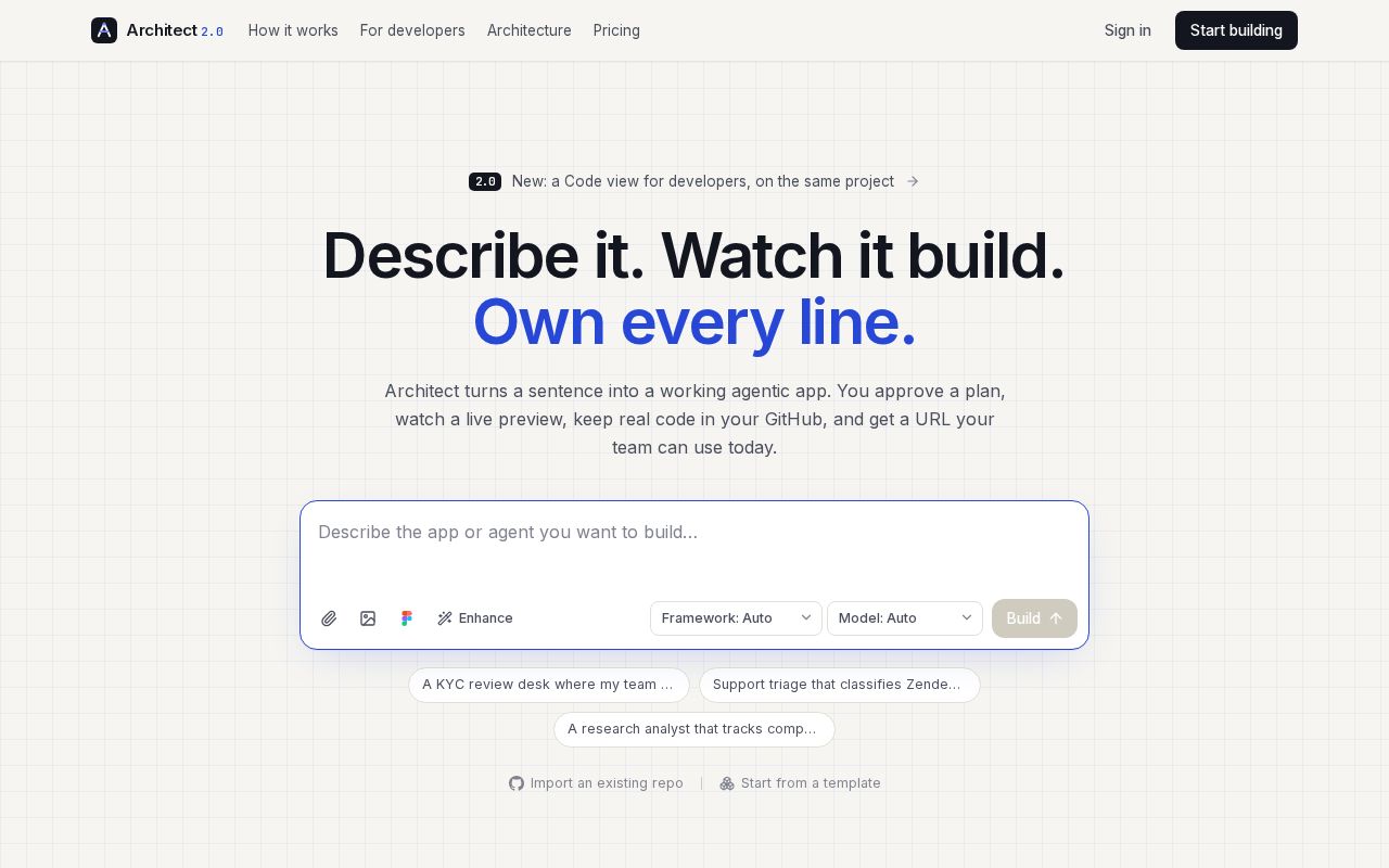 Preview of Architect 2