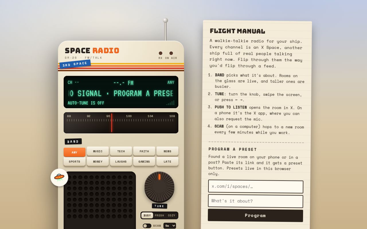 Preview of Space Radio