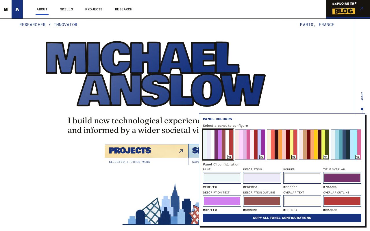 Preview of Personal research portfolio and writing archive