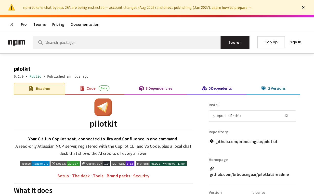 Preview of Pilotkit
