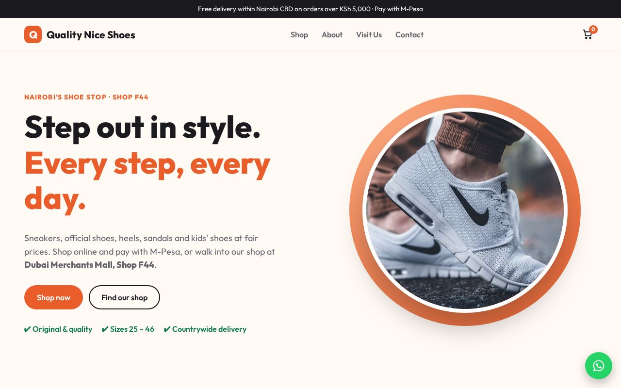 Preview of Quality Nice Shoe