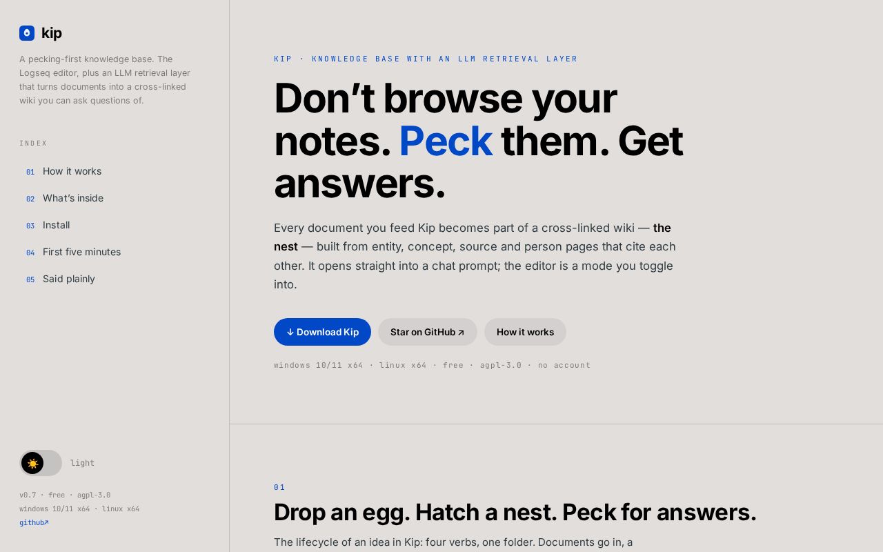 Preview of Kip App
