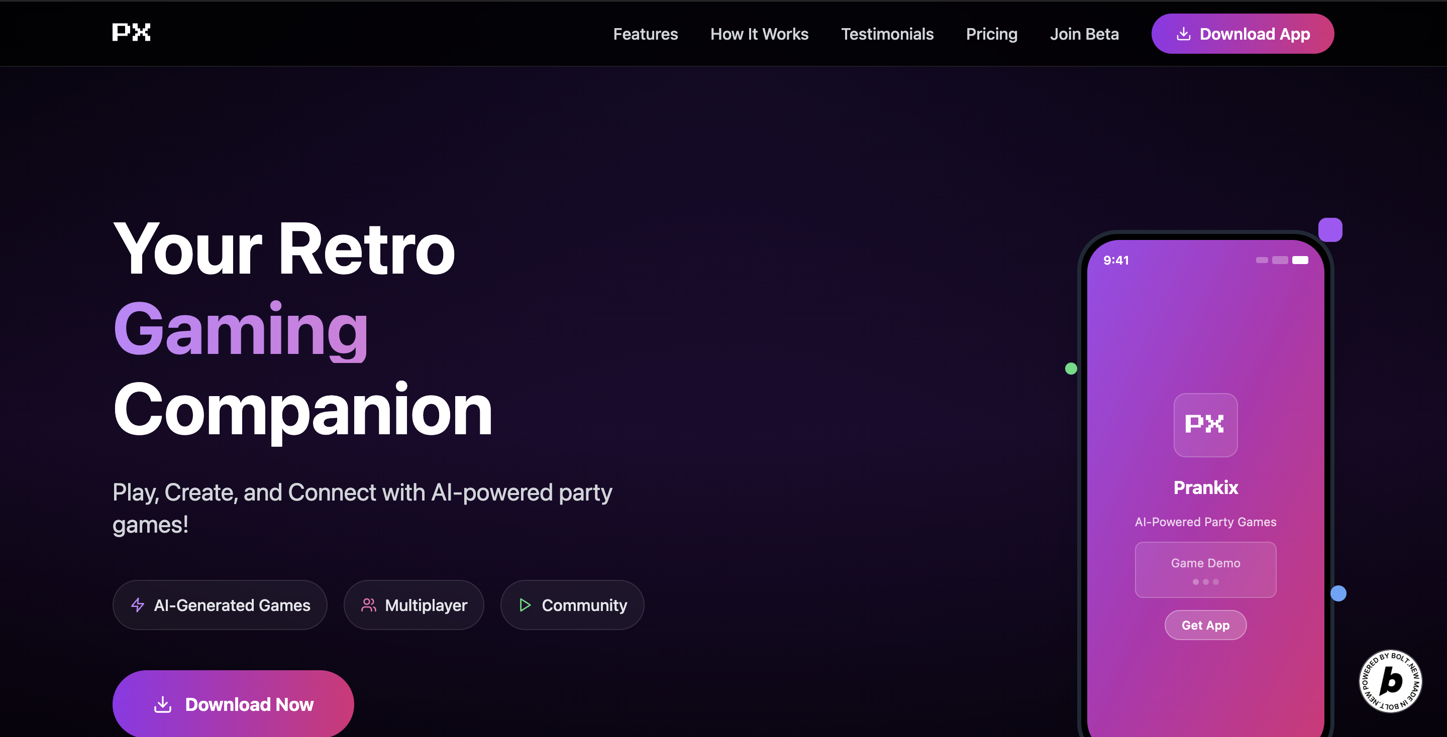 Preview of Prankix – Real-Time Ridiculousness | Party Games Mobile App