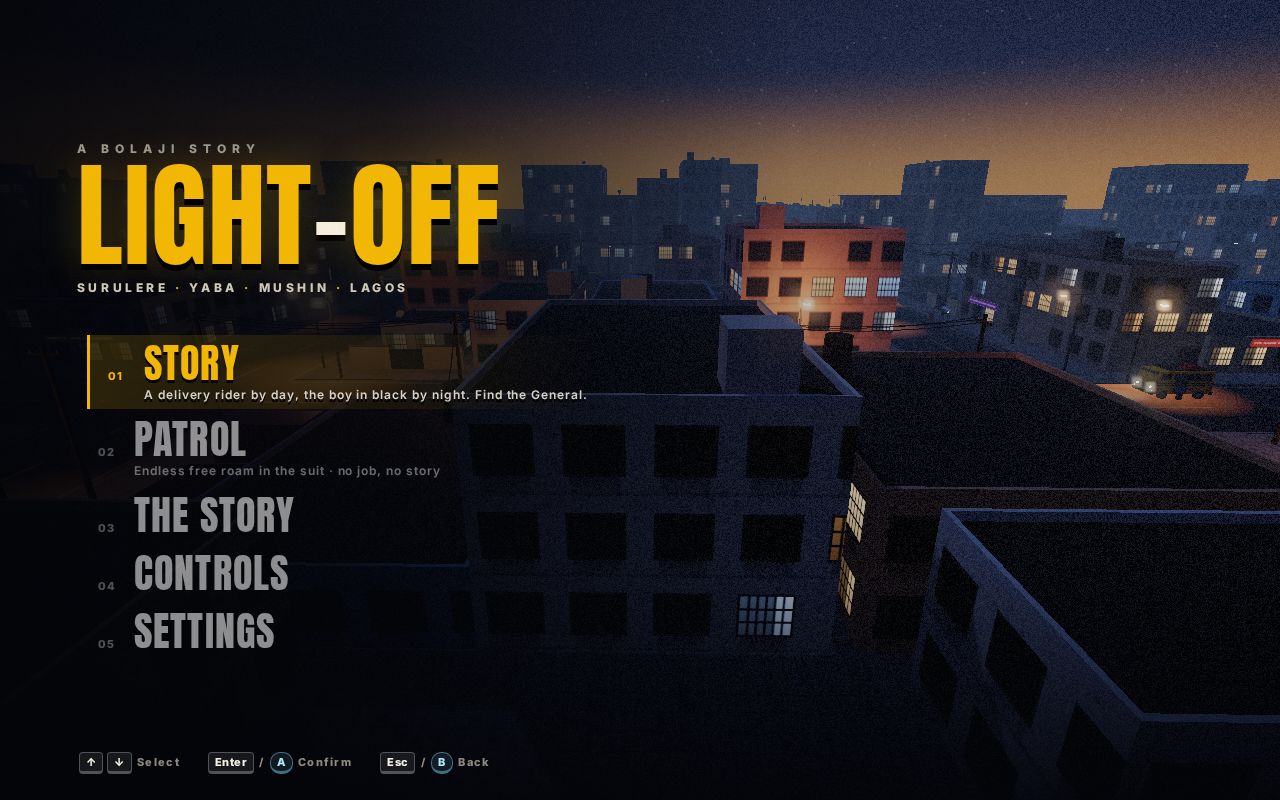 Preview of Light Off