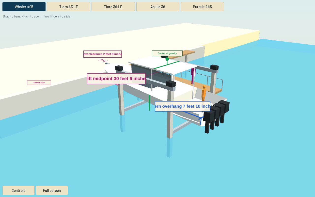 Preview of Boat Lift 3d