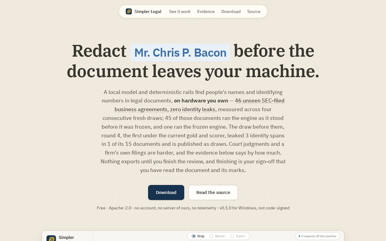 Preview of Simpler Legal