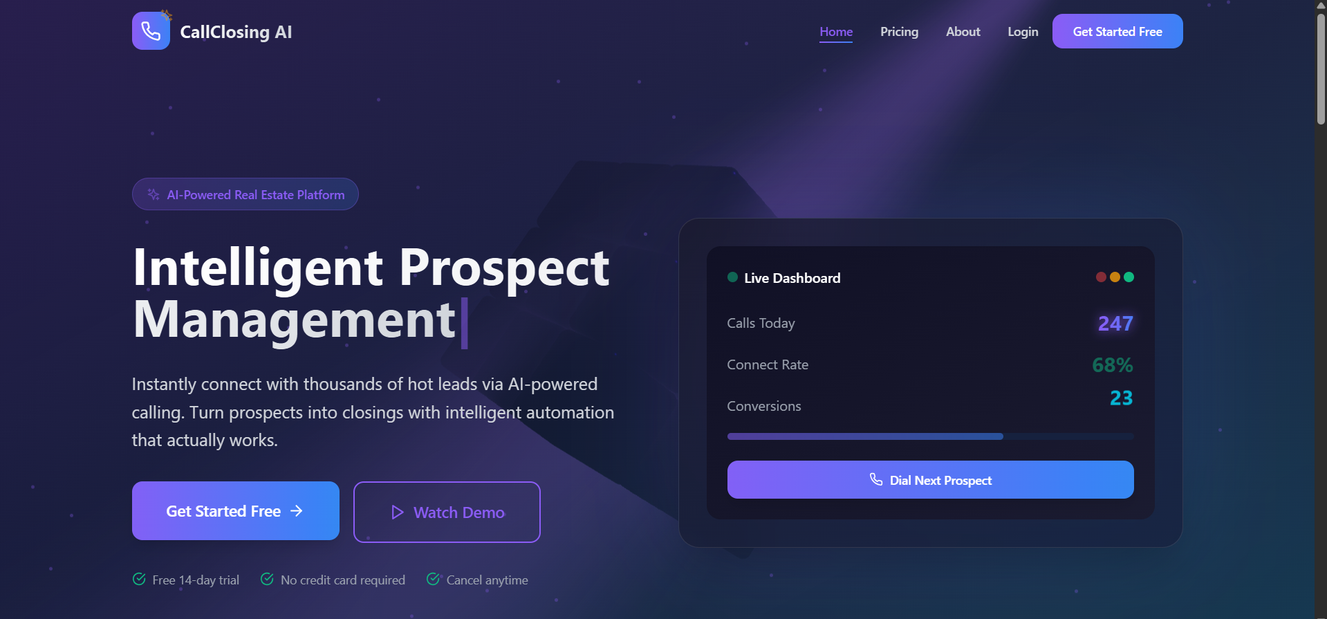 Preview of callclosing ai