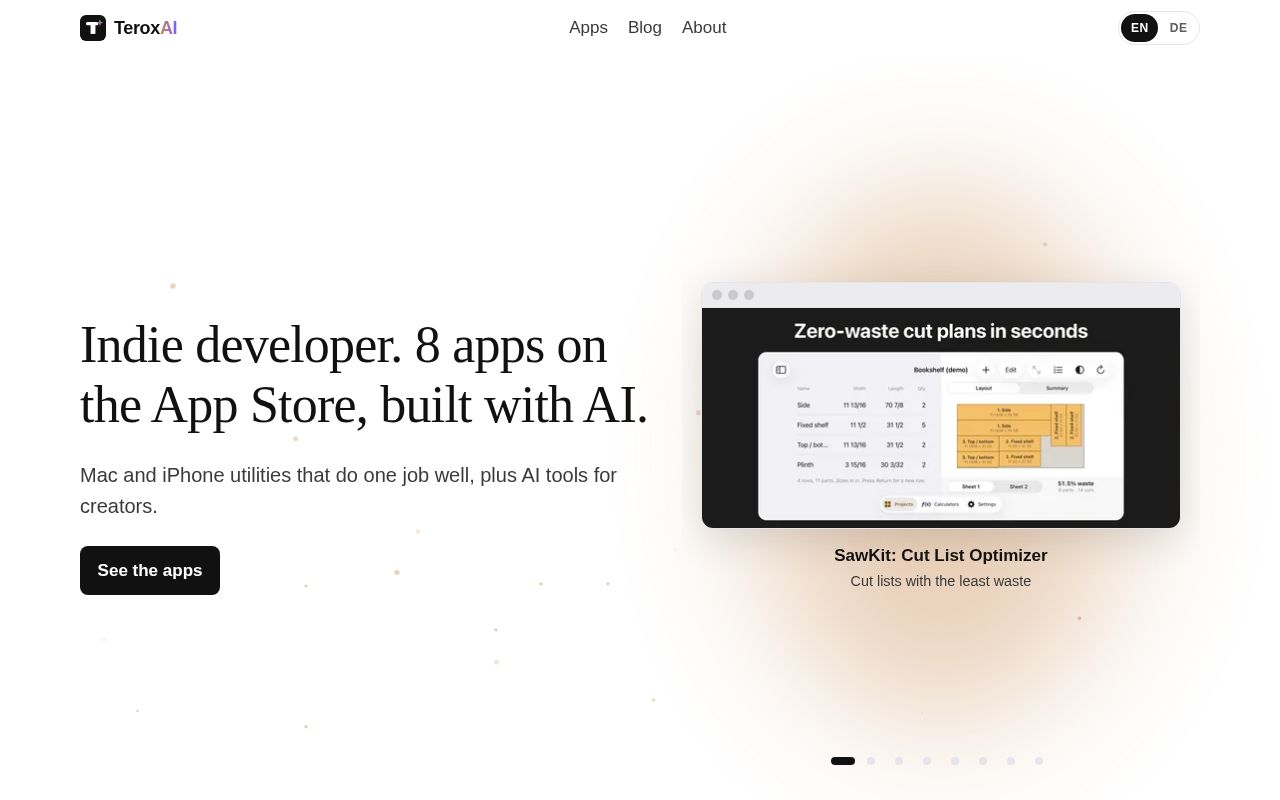 Preview of Teroxai Site