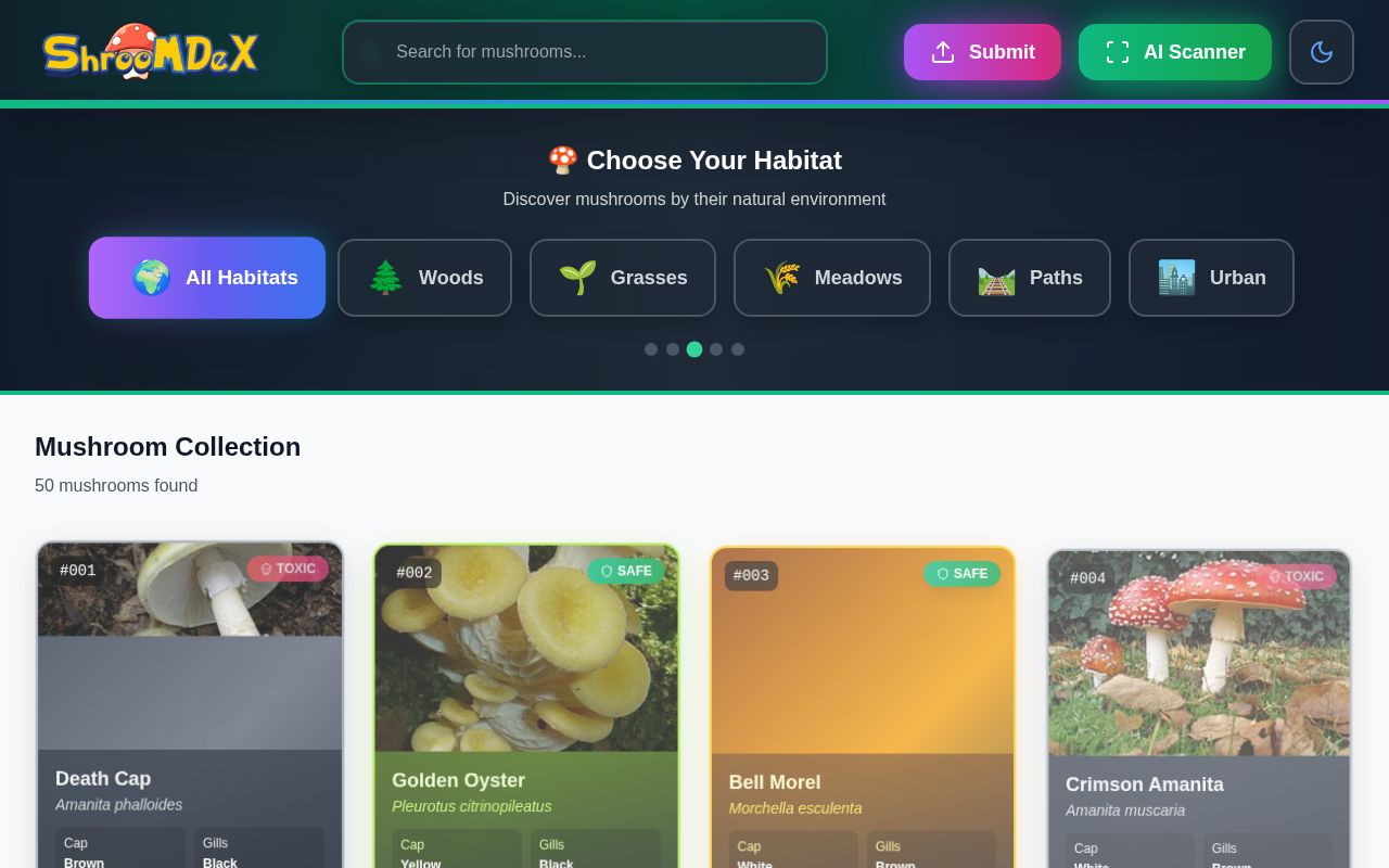Preview of ShroomDex: Pocket Guide to the world of Fungi