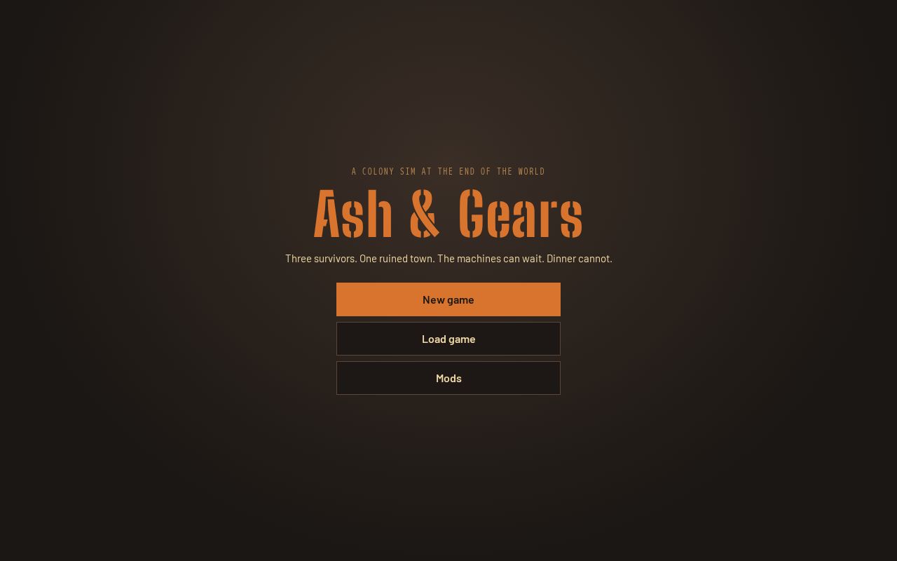 Preview of Ash And Gears