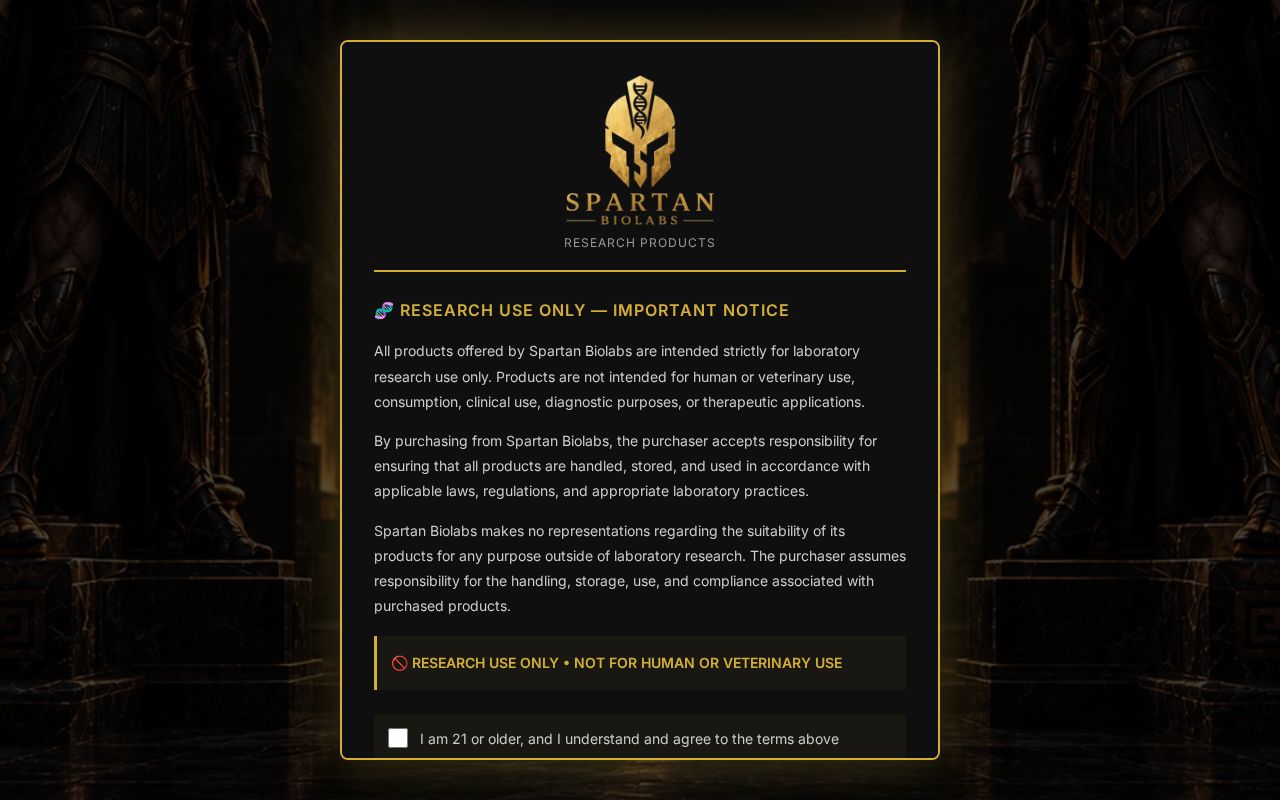 Preview of Spartan Disclaimer