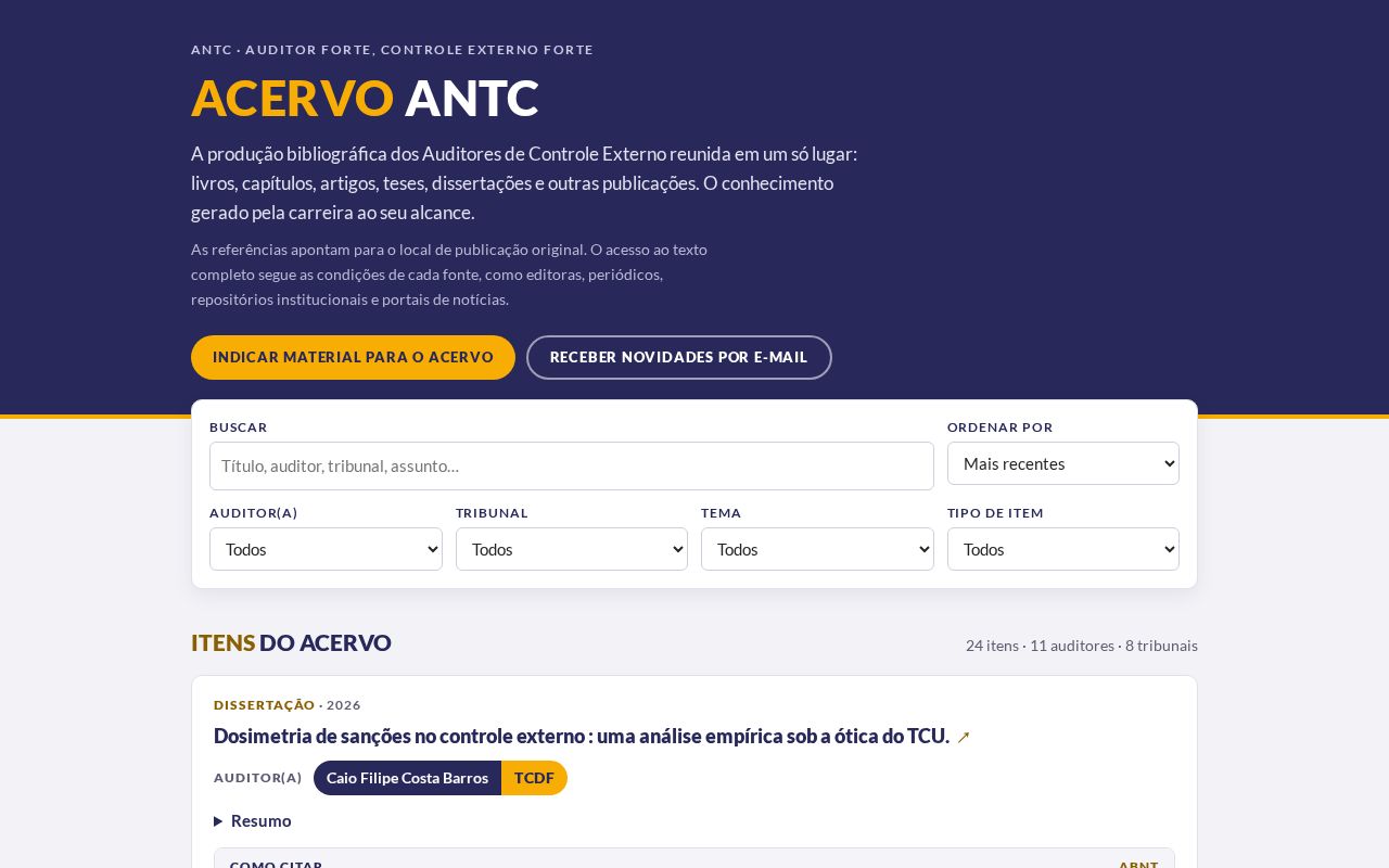 Preview of Acervo