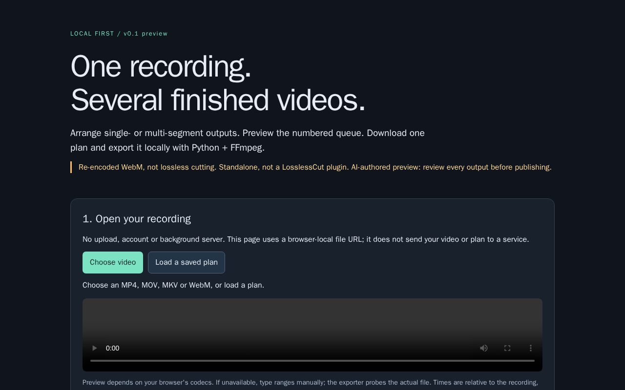 Preview of Talkbatch