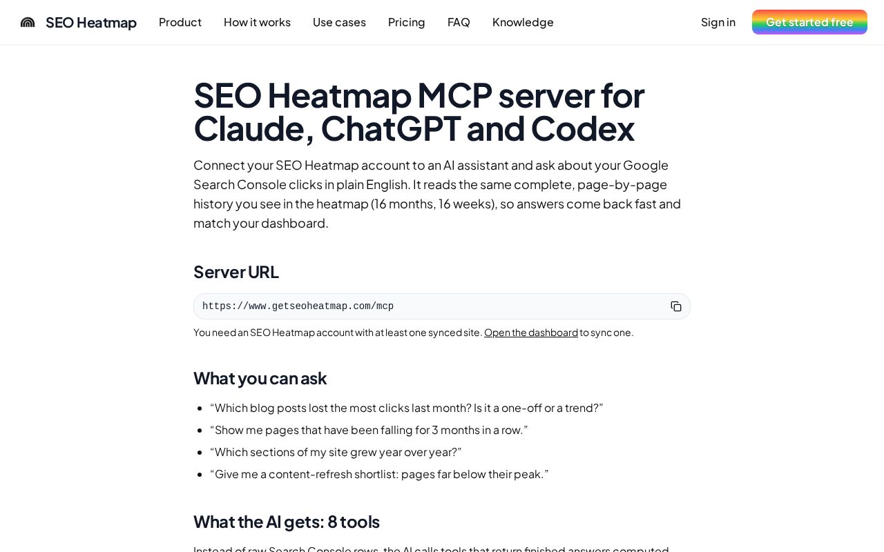 Preview of Seo Heatmap Mcp