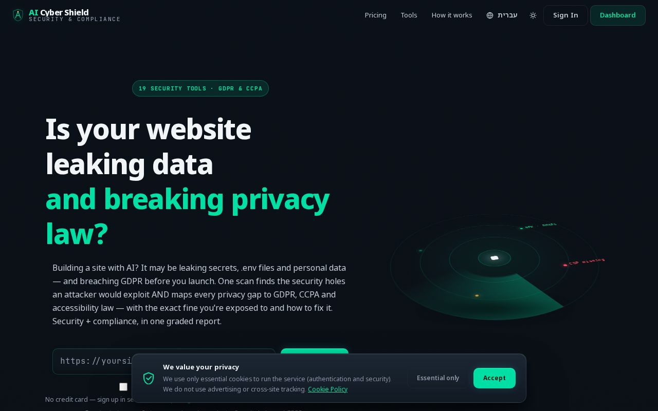 Preview of AI Cyber Shield