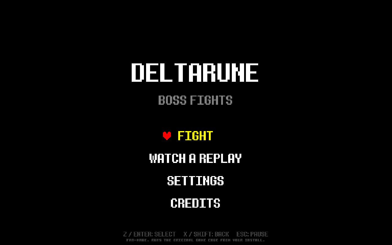 Preview of Deltarune Fights