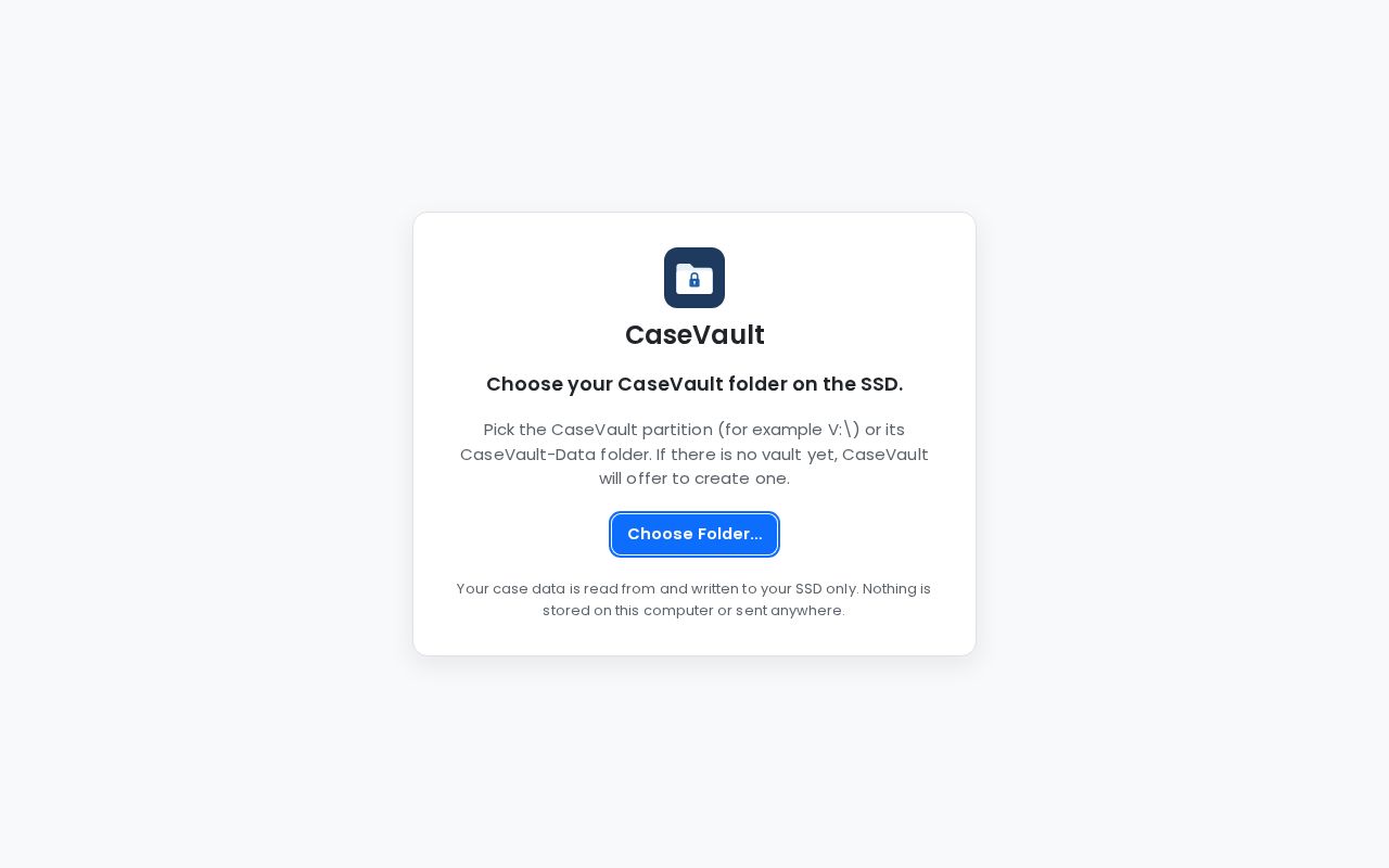 Preview of Casevault