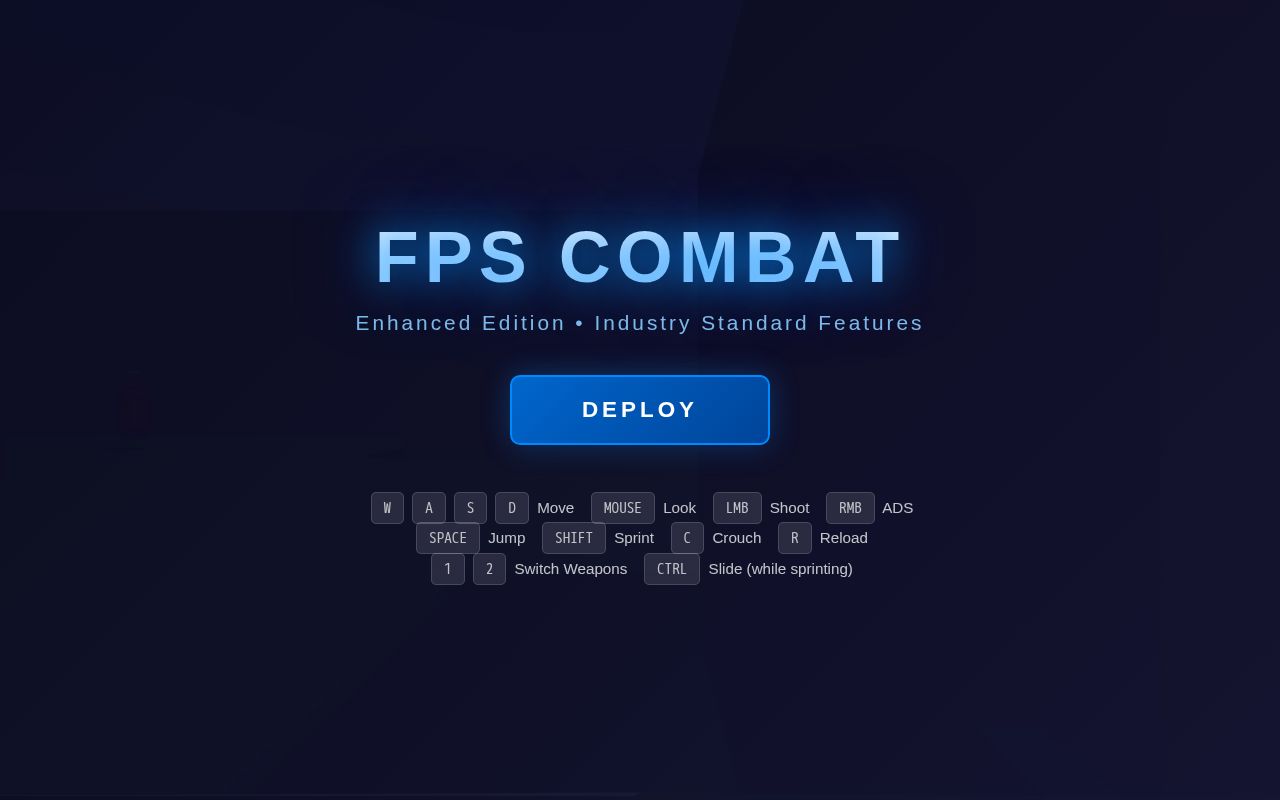 Preview of FPS Game - Three.js Browser Shooter