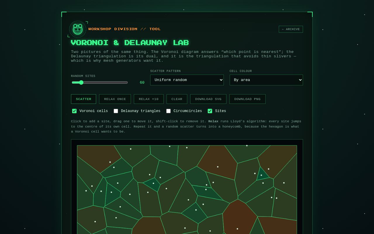 Preview of Voronoi Lab Slippylabs Com