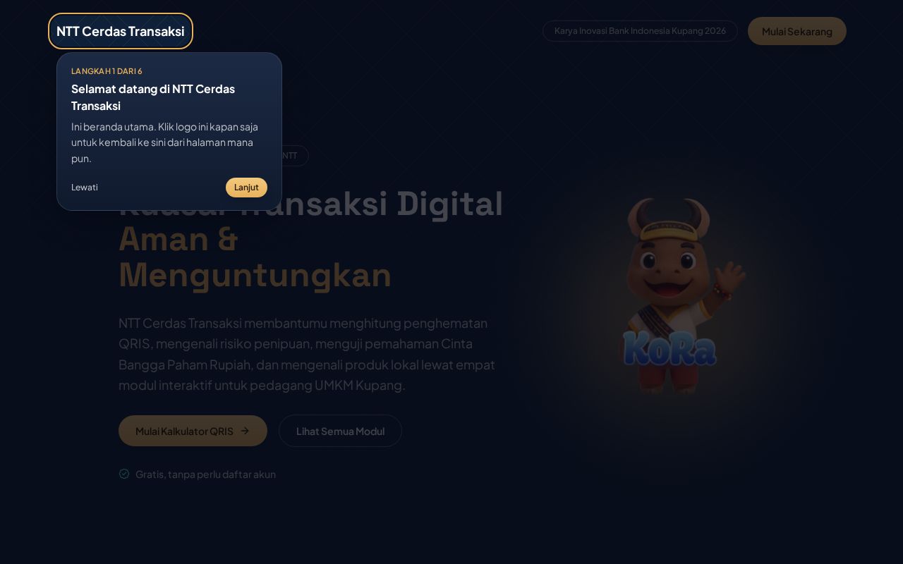Preview of NTT Cerdas Transaksi CLIENT