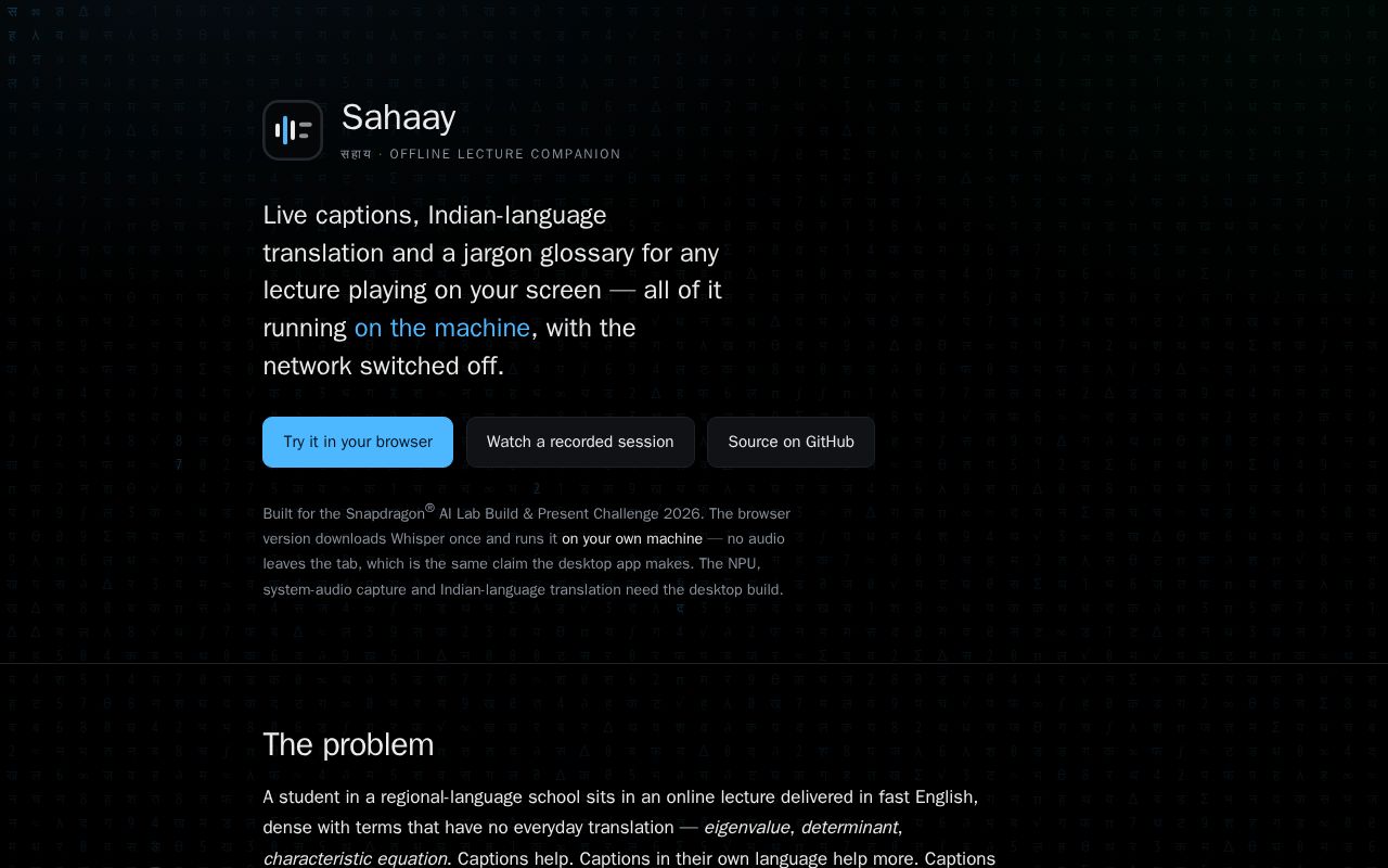 Preview of Hackathon SnapdragonAILab