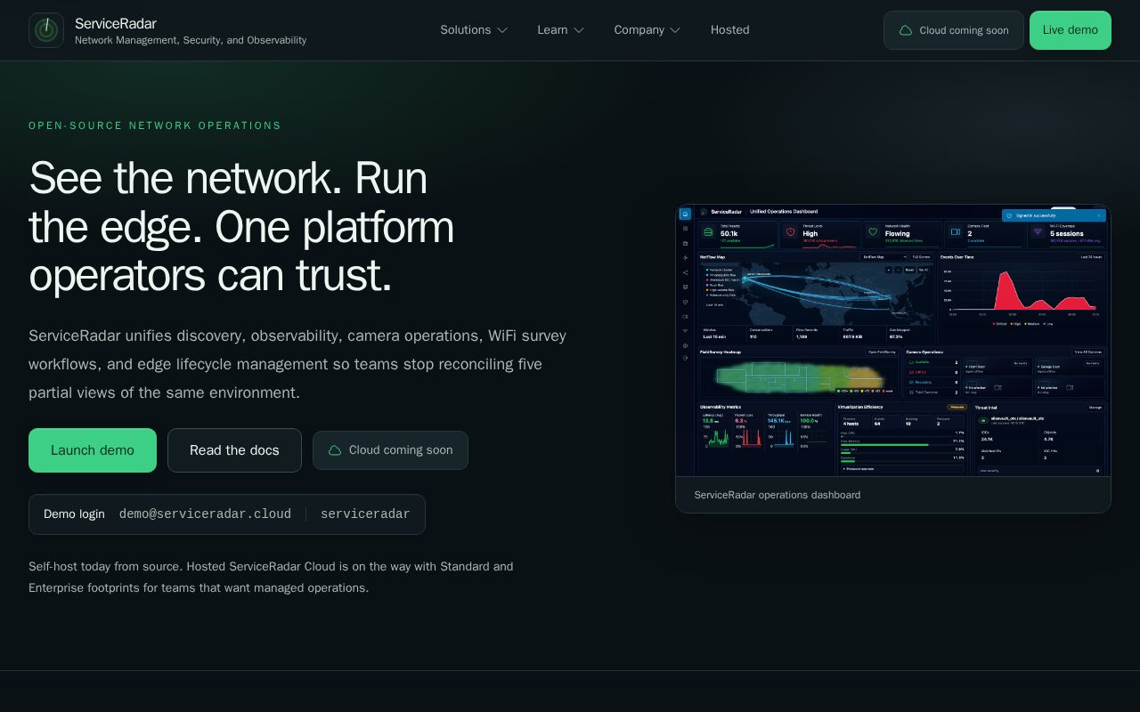 Preview of Open-Source Network Management, Monitoring, ITOM, and Security Analytics