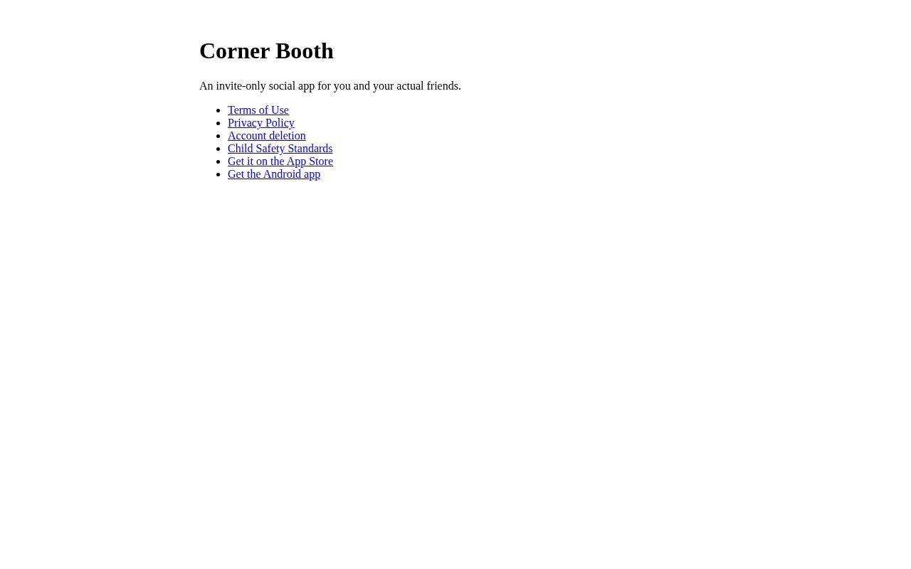 Preview of Cornerbooth Site