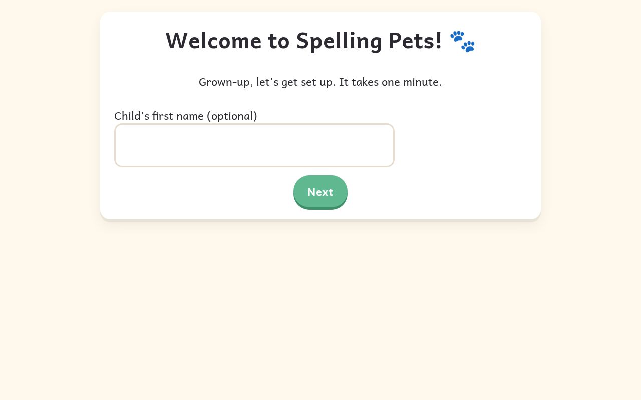 Preview of Spelling Pets