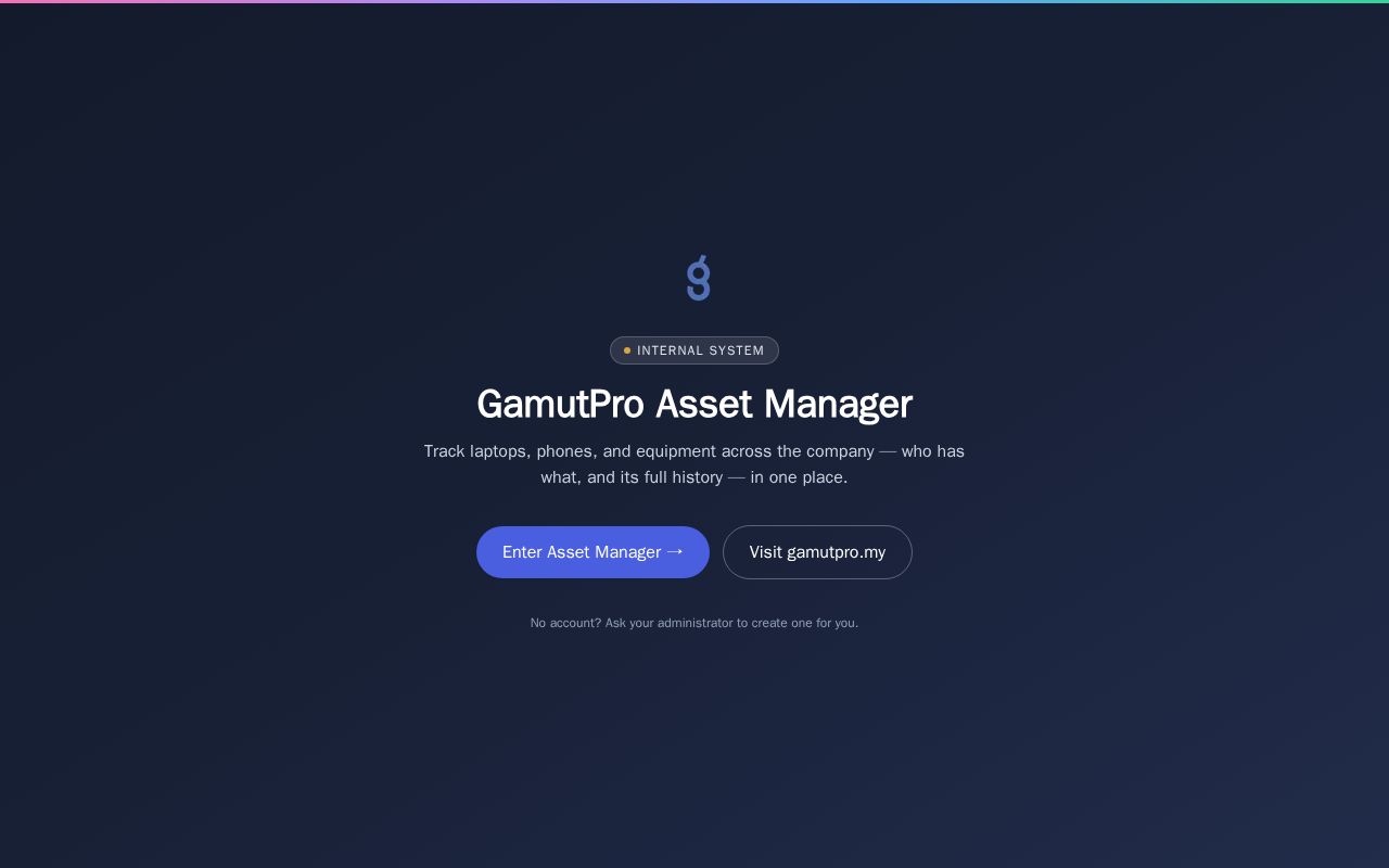 Preview of Company Device Master List