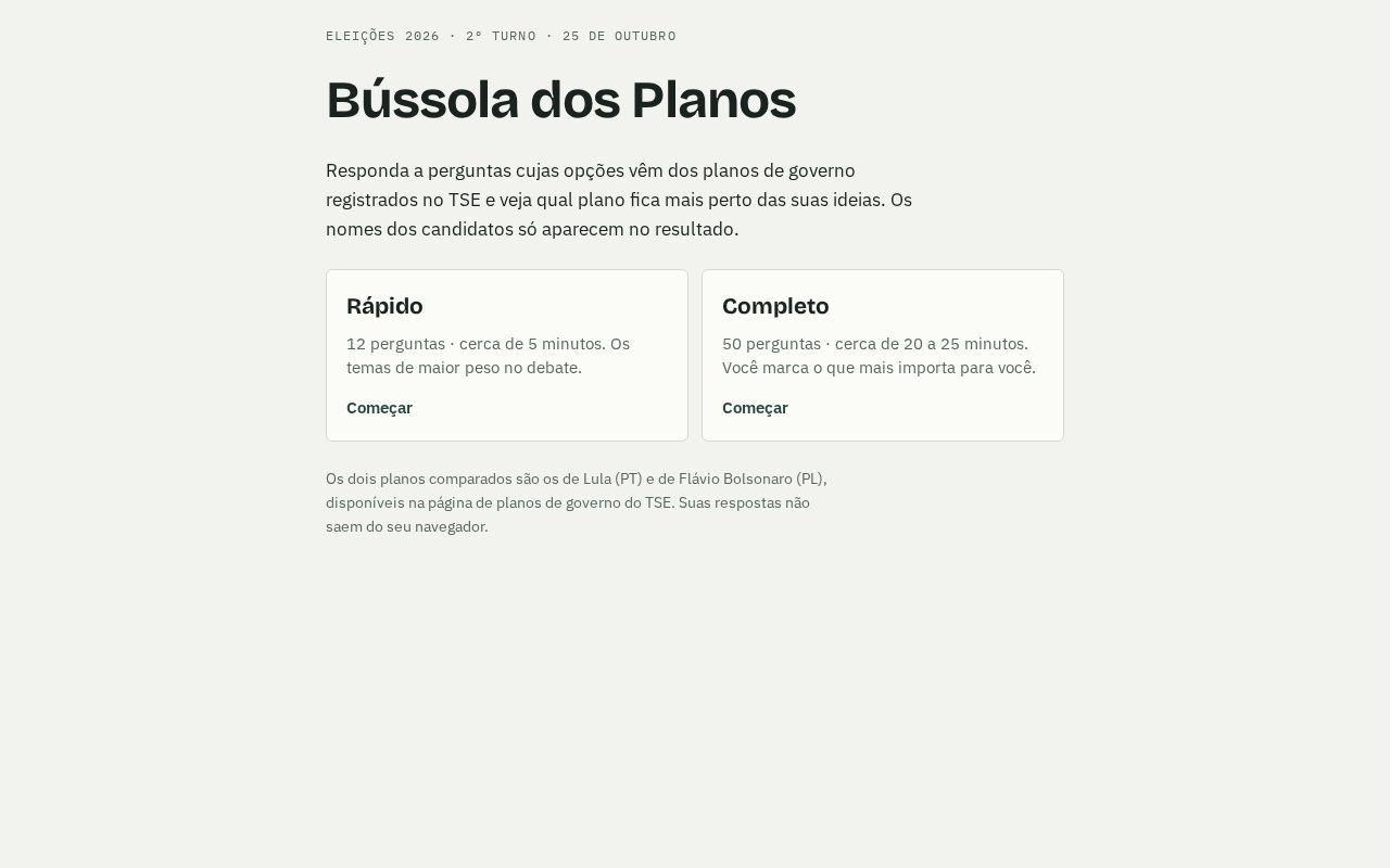 Preview of Quiz Plano Governo