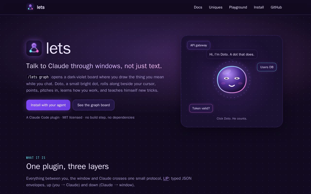 Preview of Lets Site