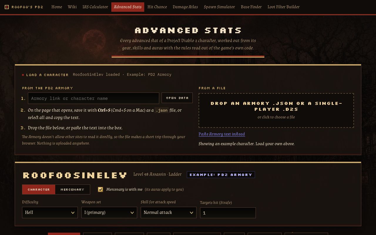 Preview of Pd2 Advanced Stats