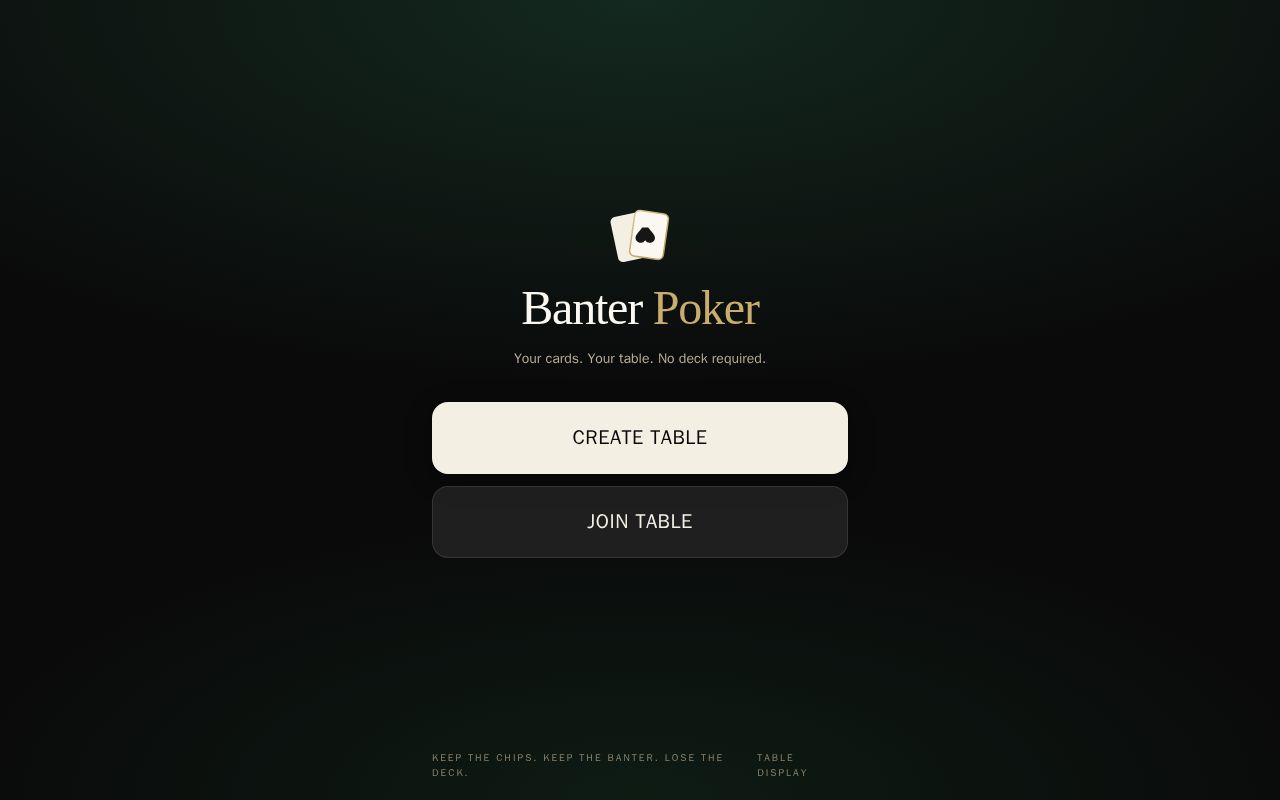 Preview of BanterPoker