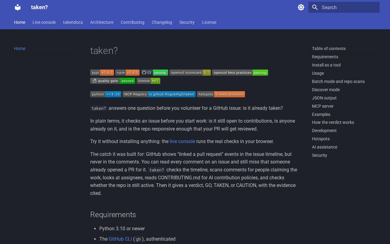 Preview of Taken