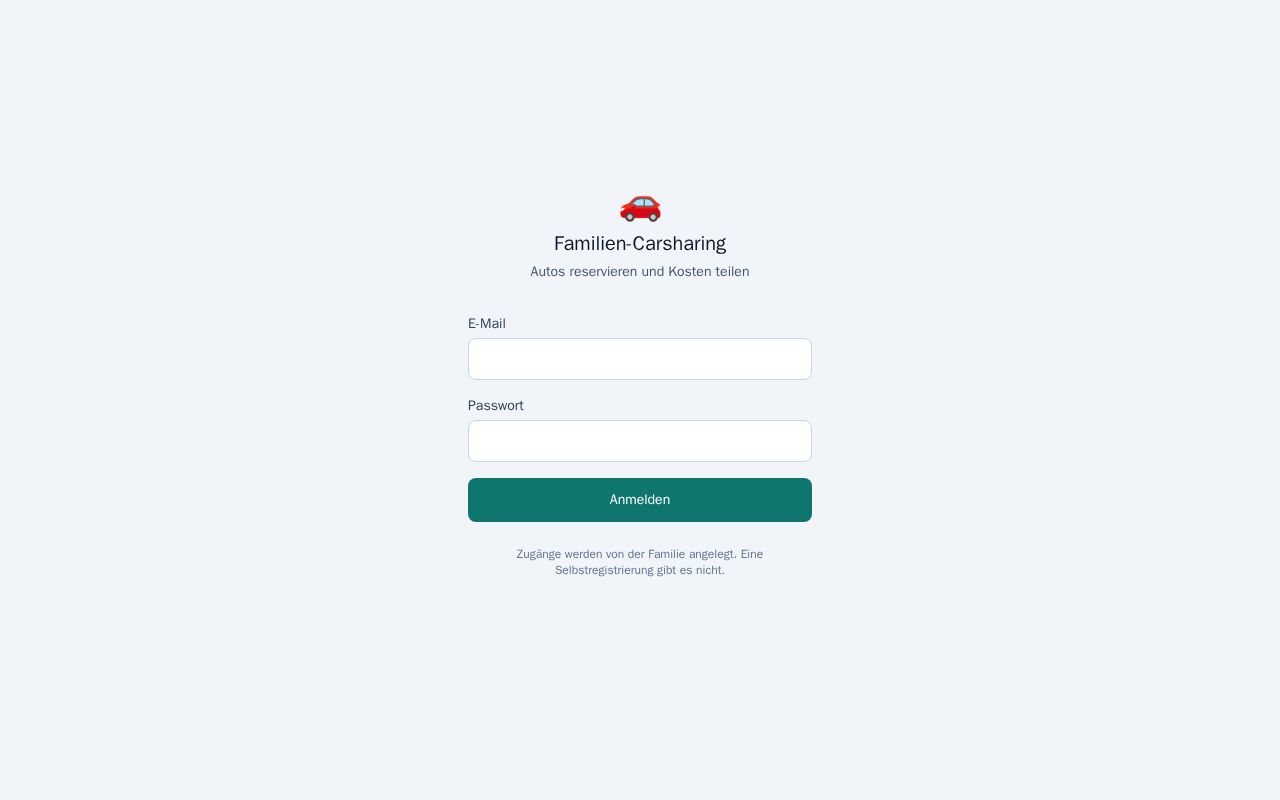 Preview of CarSharingApp