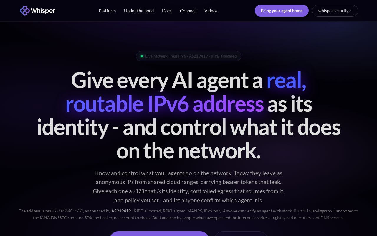Preview of Whisper Online