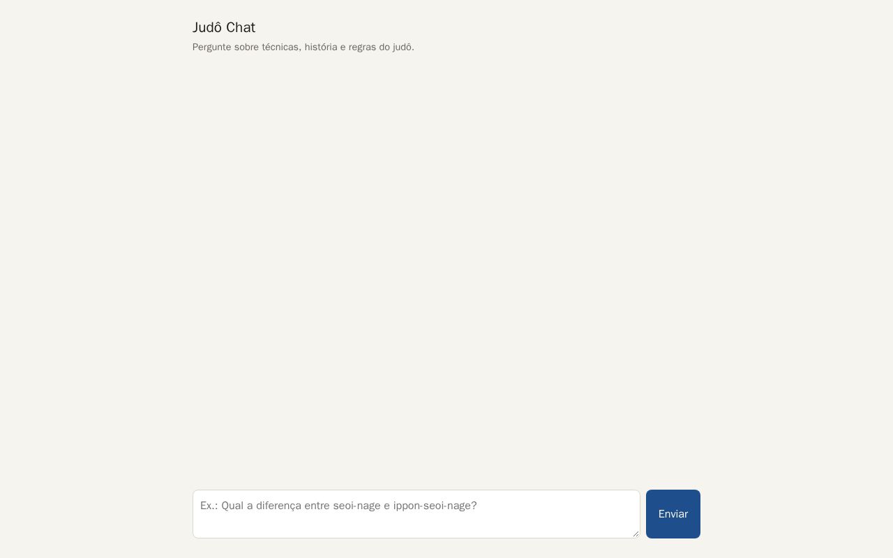 Preview of Judô Chat
