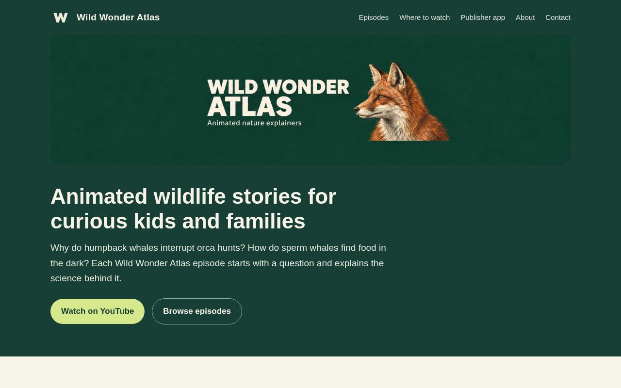 Preview of Wildwonderatlas