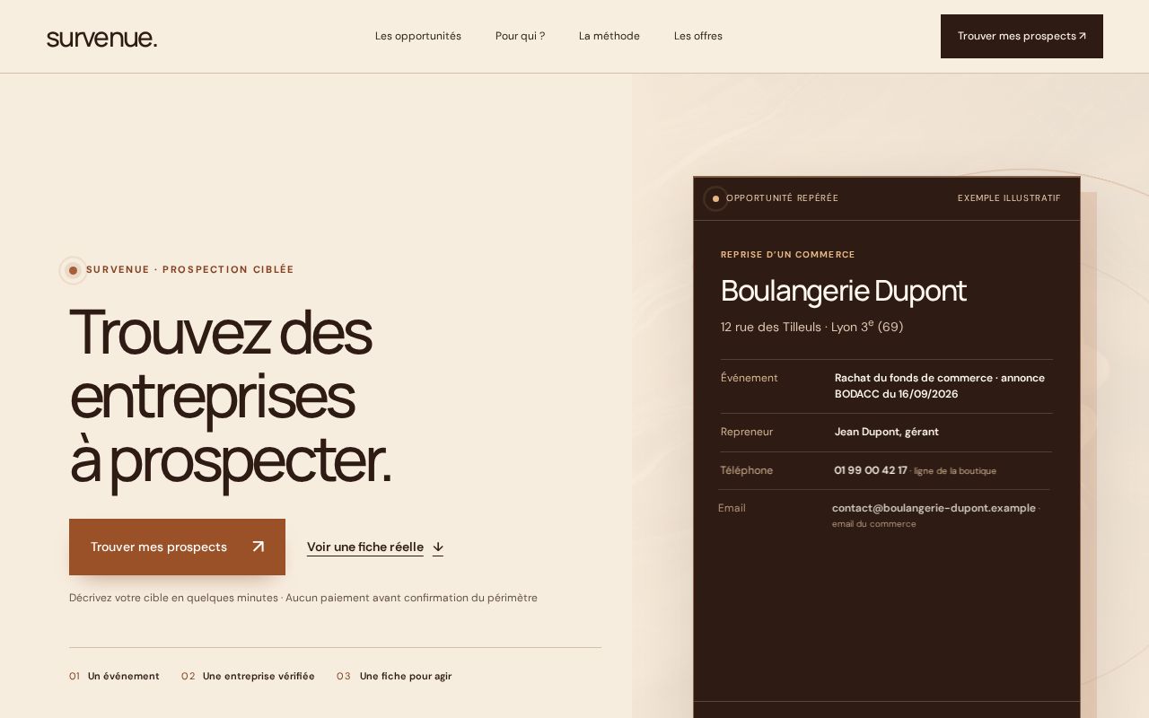 Preview of Survenue Site