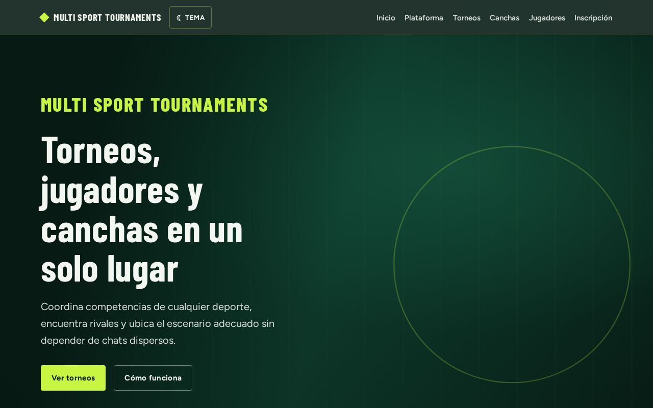 Preview of Multi Sport Tournaments