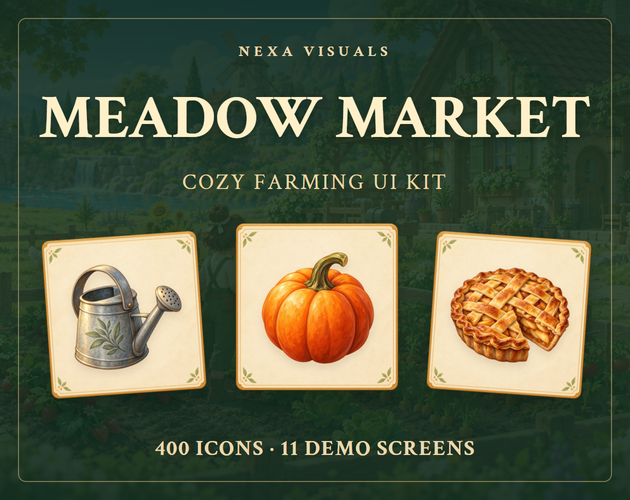 Preview of Meadow Market — Interactive Browser Demo