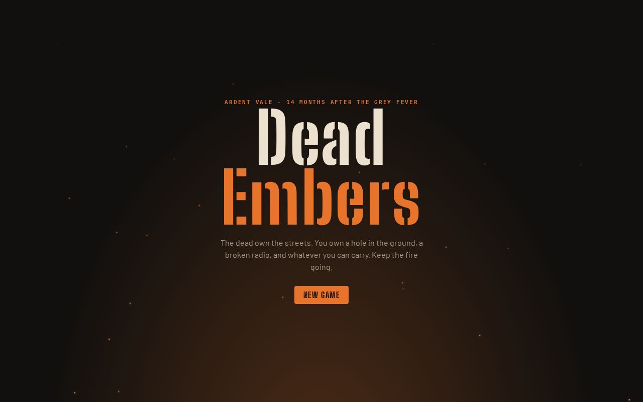 Preview of Dead Embers