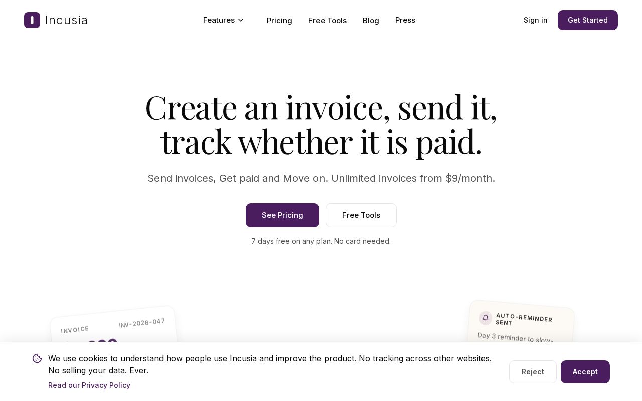 Preview of Incusia