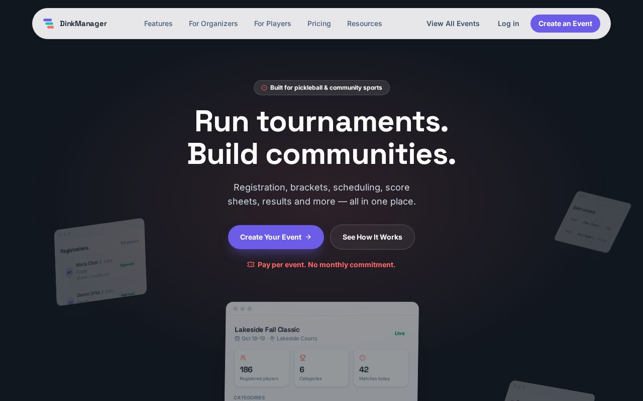 Preview of DinkManager