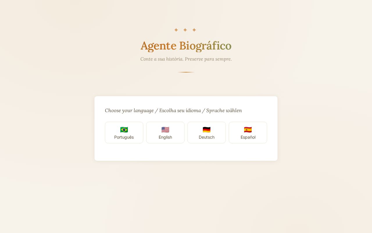 Preview of Agente Biografico