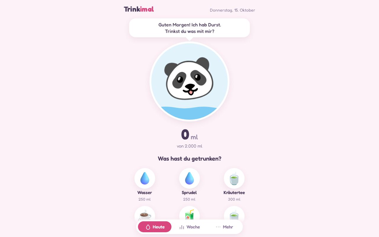 Preview of Trinkimal