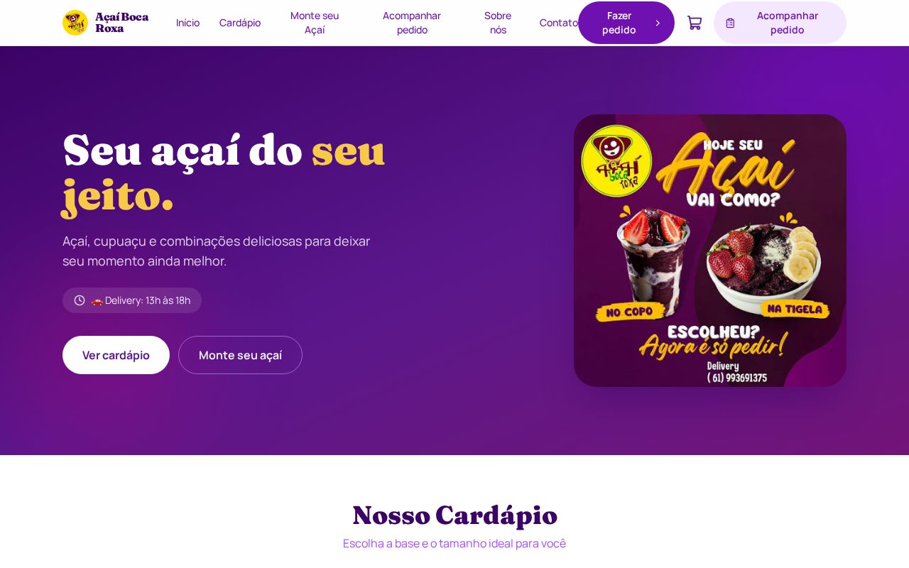 Preview of Acai Boca Roxa