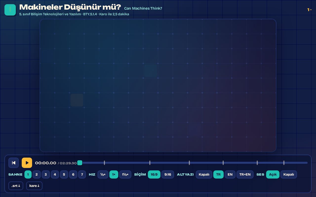 Preview of Makineler Dusunur Mu