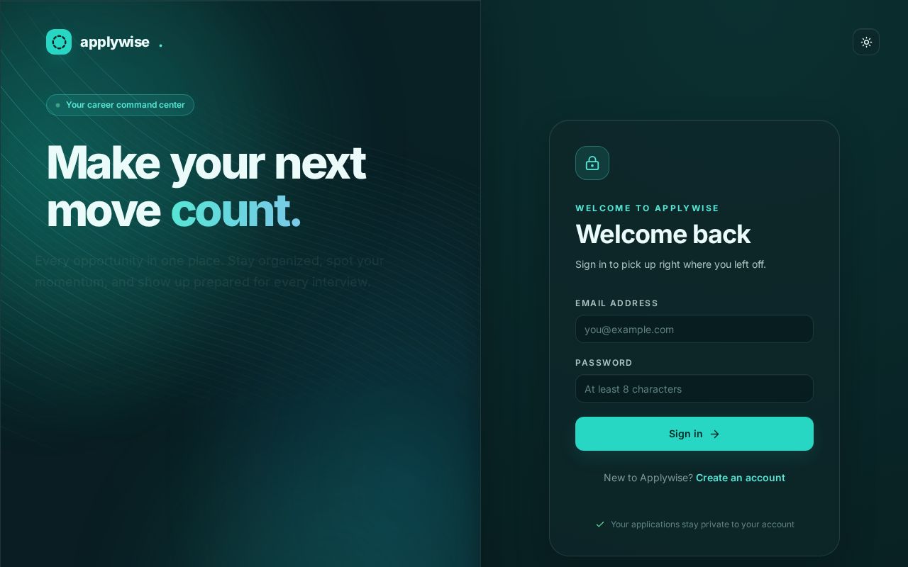 Preview of Applywise