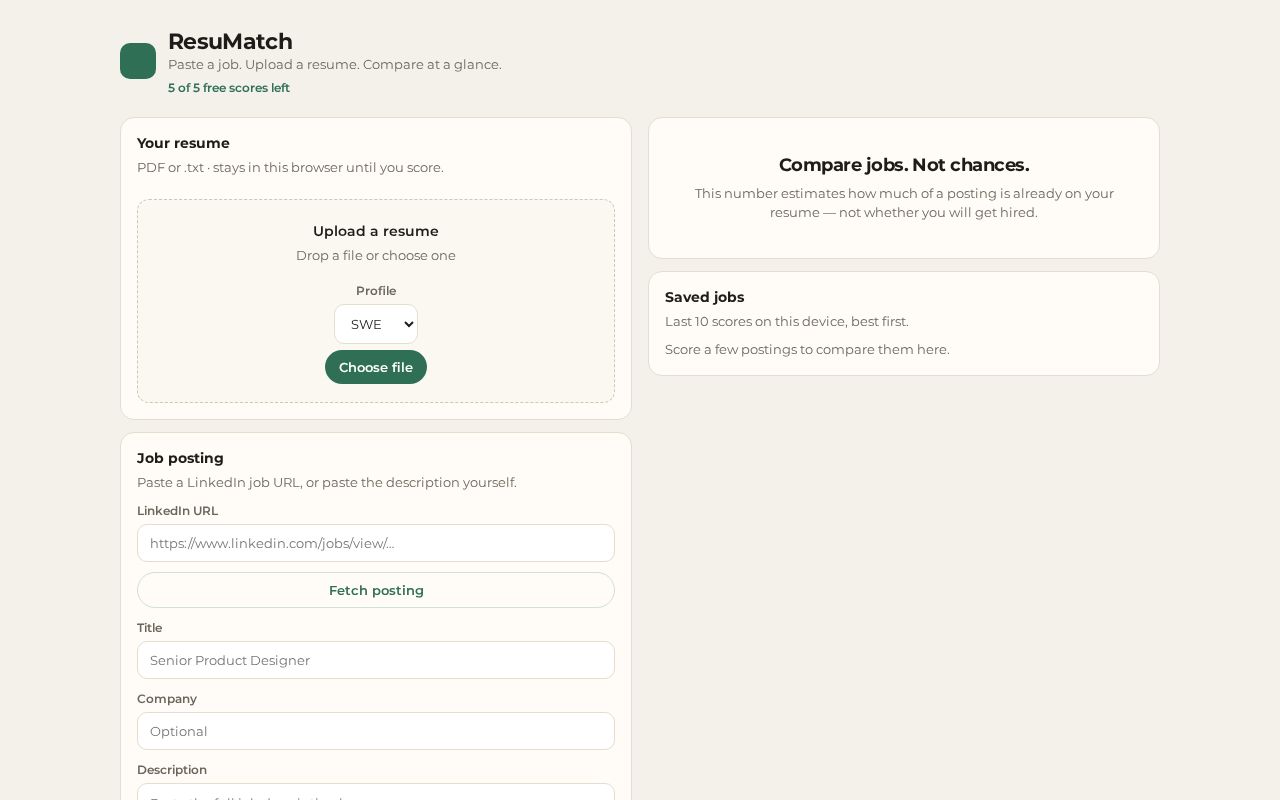 Preview of Resume